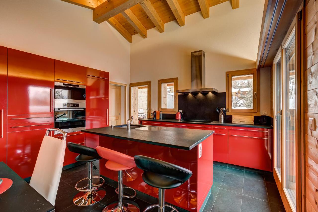 Chalet Flocon De Neige - Jacuzzi - Sauna La Tzoumaz Εξωτερικό φωτογραφία