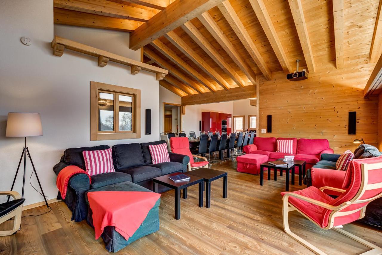 Chalet Flocon De Neige - Jacuzzi - Sauna La Tzoumaz Εξωτερικό φωτογραφία