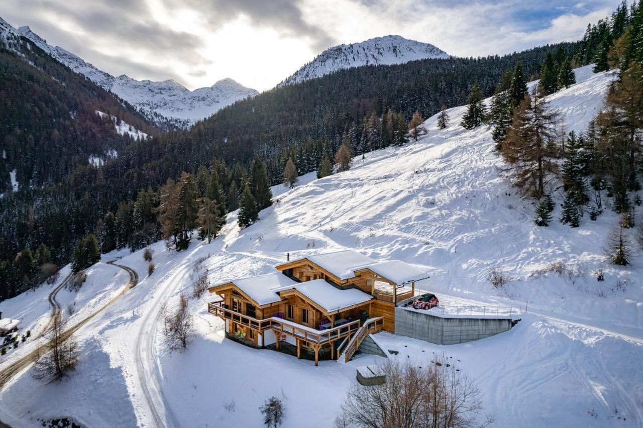 Chalet Flocon De Neige - Jacuzzi - Sauna La Tzoumaz Εξωτερικό φωτογραφία