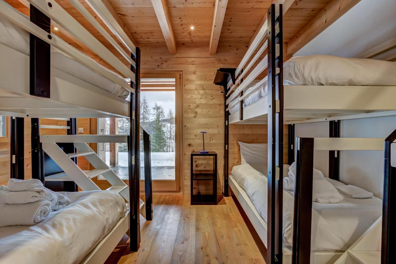 Chalet Flocon De Neige - Jacuzzi - Sauna La Tzoumaz Εξωτερικό φωτογραφία