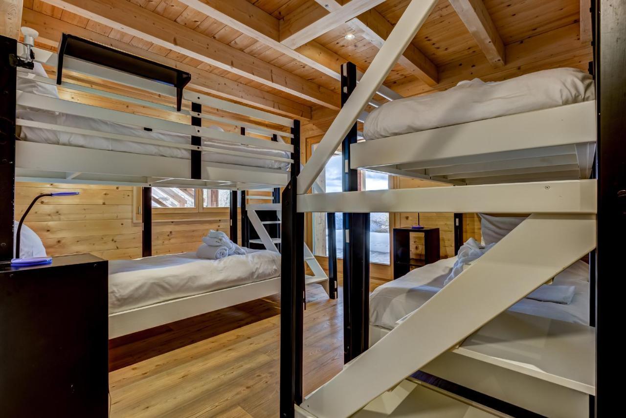 Chalet Flocon De Neige - Jacuzzi - Sauna La Tzoumaz Εξωτερικό φωτογραφία