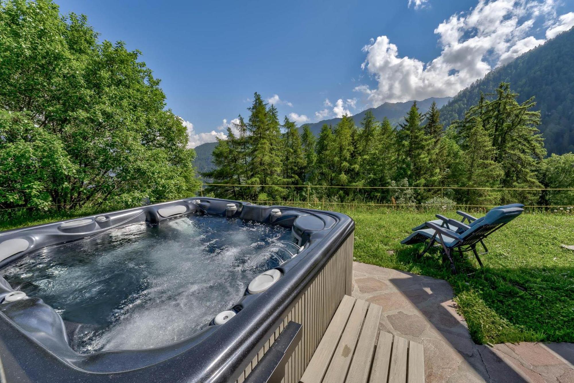 Chalet Flocon De Neige - Jacuzzi - Sauna La Tzoumaz Εξωτερικό φωτογραφία